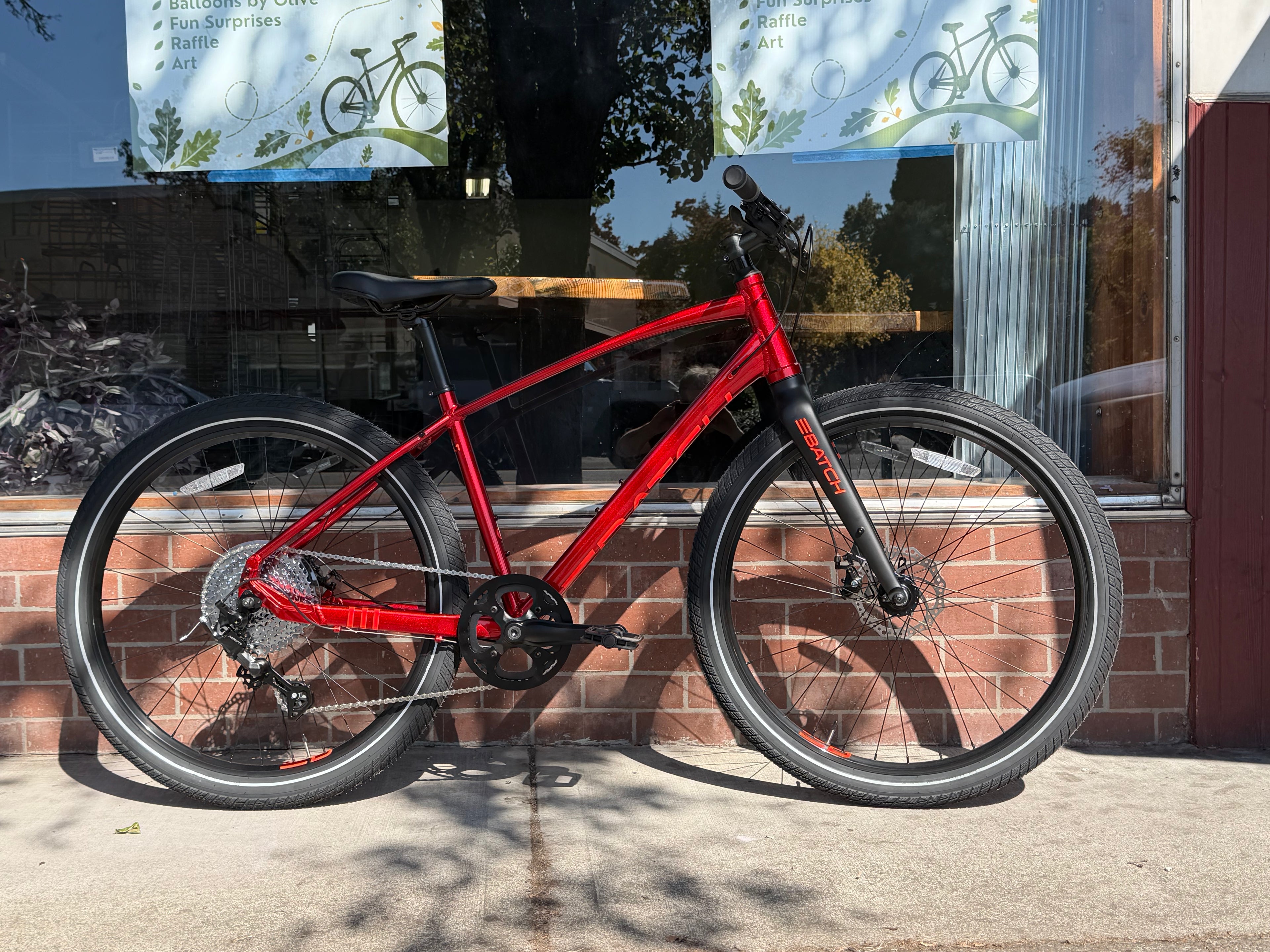 Batch HS.1 Commuter Bike candy apple red