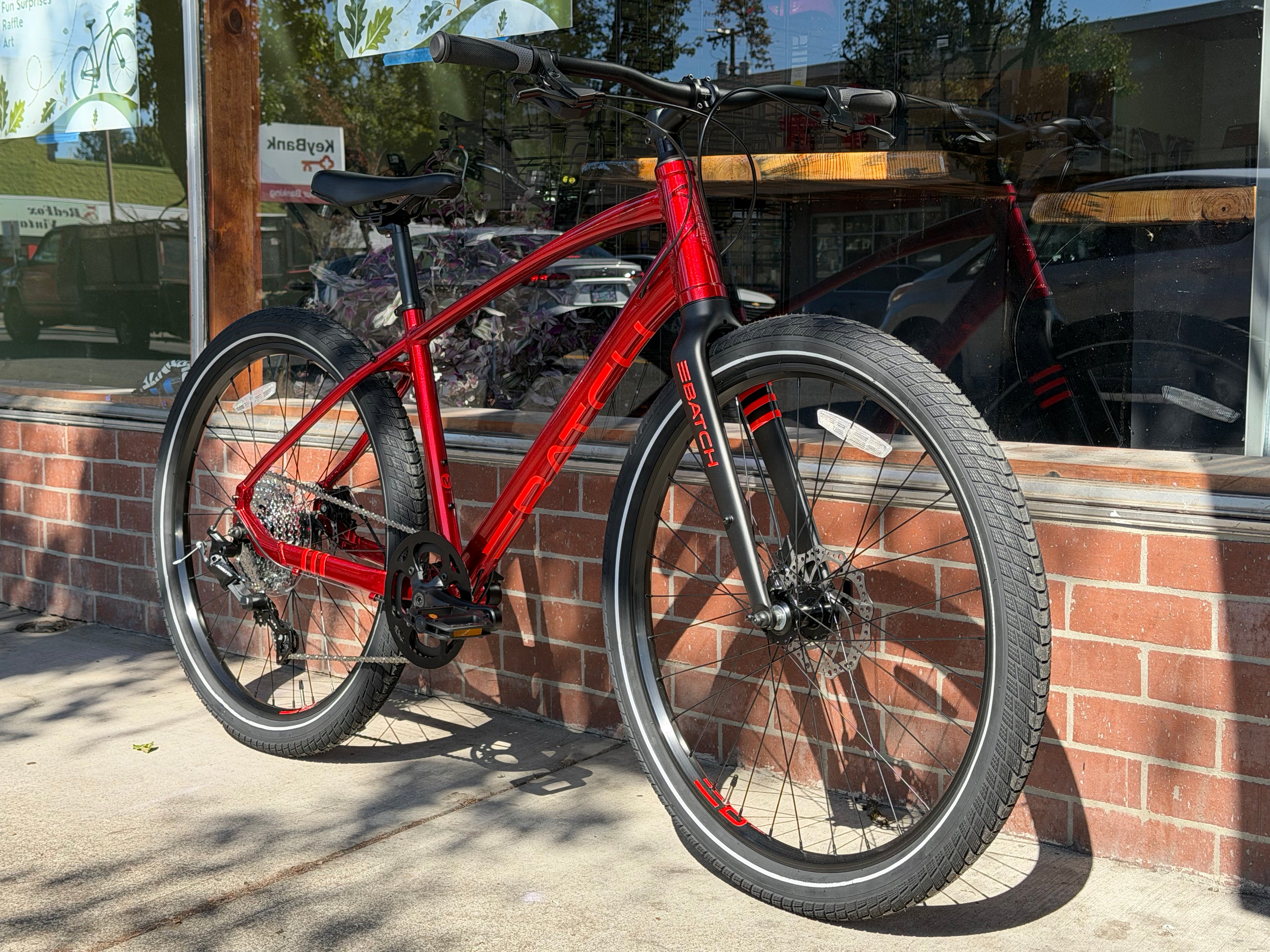 Batch HS.1 Commuter Bike candy apple red